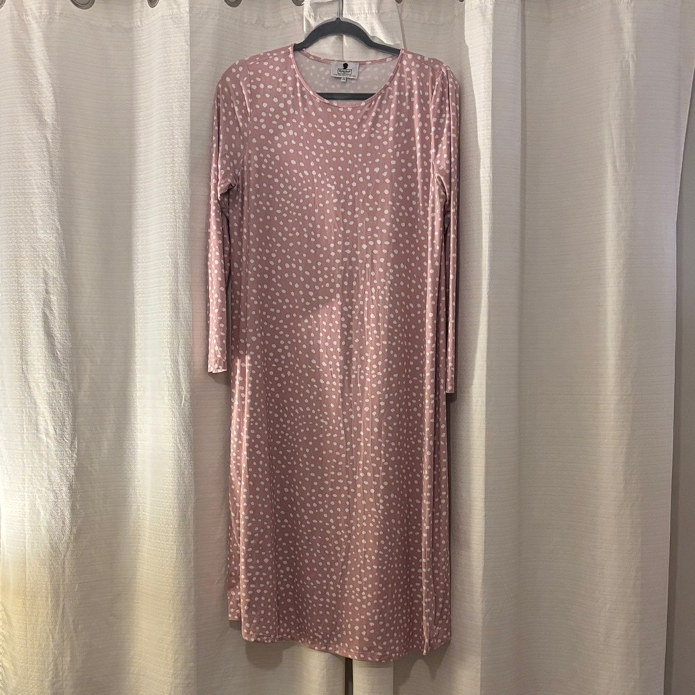 Dainty Jewells Pink Polka Dot Dress